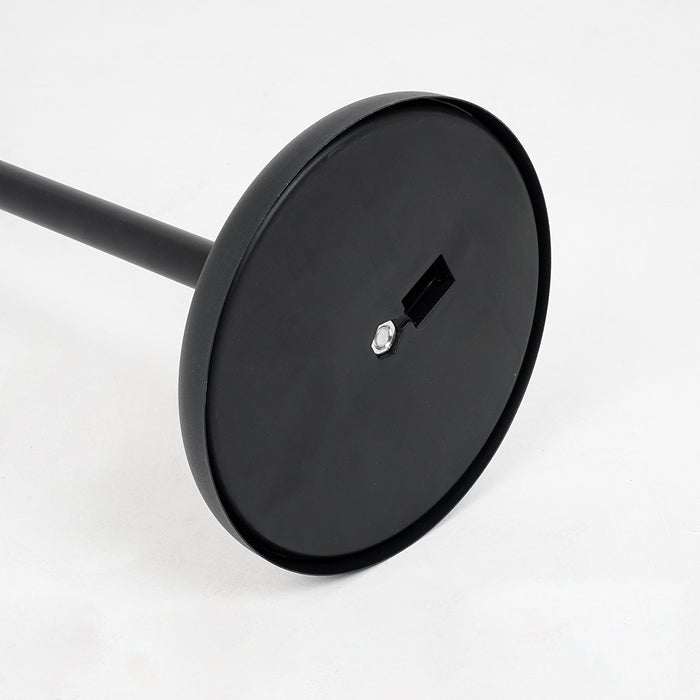 Leggio in Metallo Verniciato Nero Regolabile con Cornice A3 — CRLG42