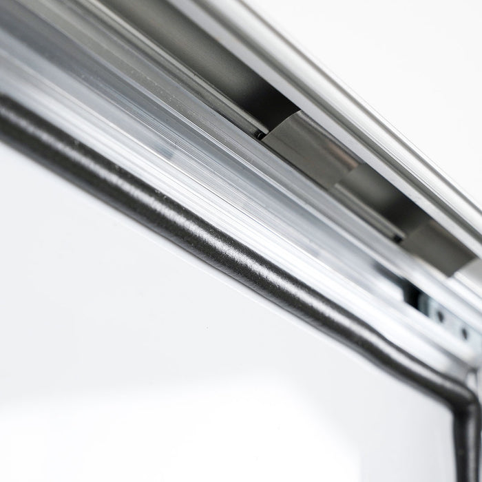 CRPT15/WP - Cornice a scatto impermeabile IP55 frame 35mm angolo vivo PVC anti-riflesso - F.to 50x70 cm