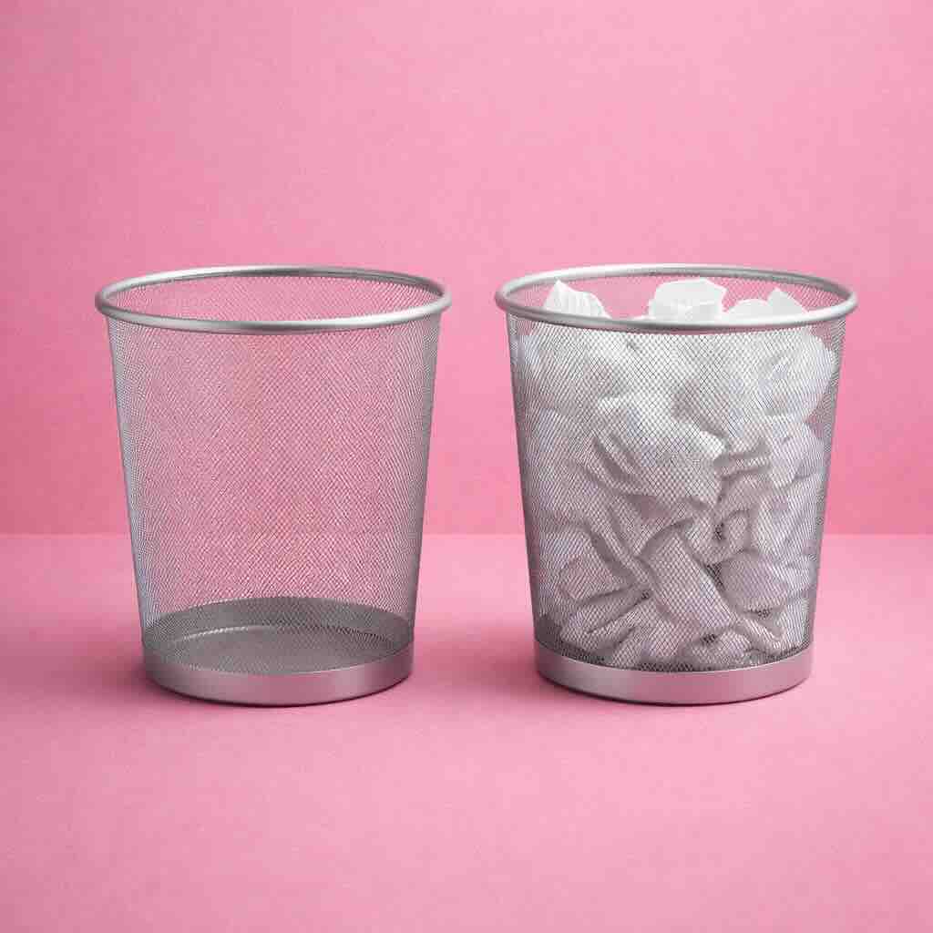 Cestini Gettacarte di vari modelli disponibili pronta consegna