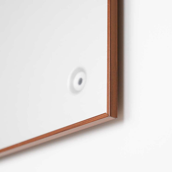 FLT-PW1521 - Targa linea Flat a parete finitura legno 15x21 cm (A5)