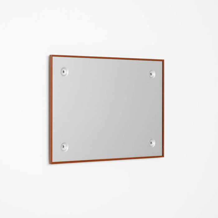 FLT-PW2130 - Targa linea Flat a parete finitura legno 21x30 cm (A4)