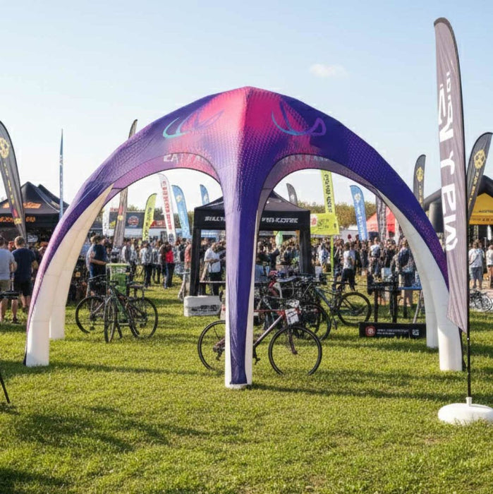 GZG400x400 gazebo gonfiabile per esposizione
