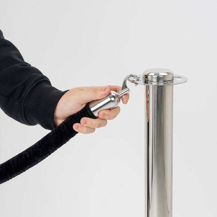 Perche pour cordon modèle ARGENT