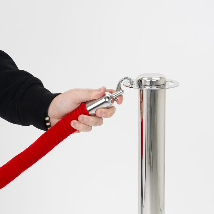 Perche pour cordon modèle ARGENT