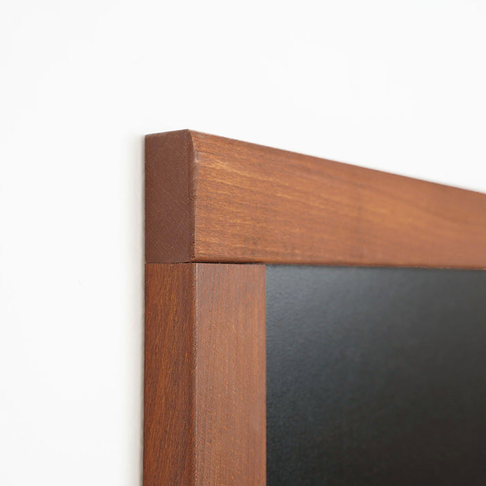 Lavagna con Cornice in Legno di Faggio EASY Dark Wood 40x60cm — WDL40x60