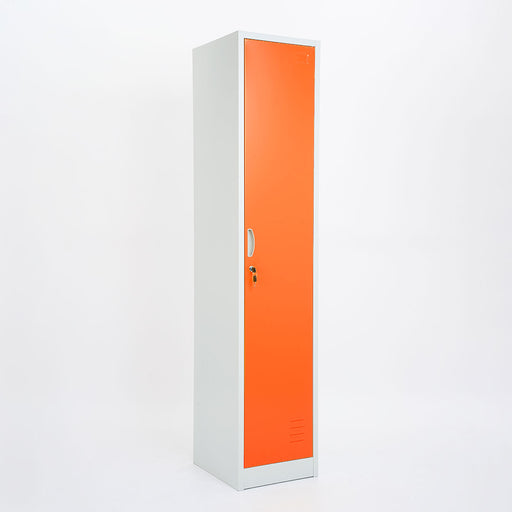 Armadietto metallo singola anta finitura arancione AMS1X1/AR