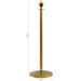 Coppia Paline Gold con Cordone colore a scelta - Top Eventi Store