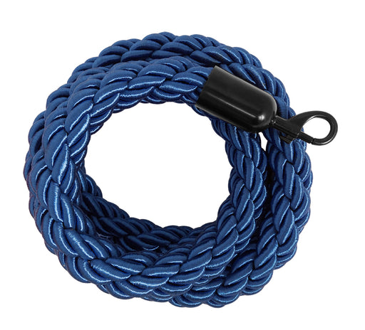Cordone intrecciato BLU 2 Metri per Paline nere | Top Eventi Store