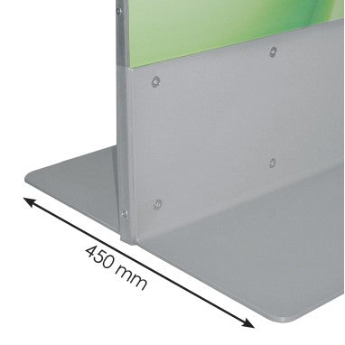 Totem Comunicazione con base a T 420 mm LINEA PLUS