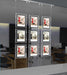 Vetrina ALL INCLUSIVE LED 9 tasche bifacciali A4 verticale - Top Eventi Store