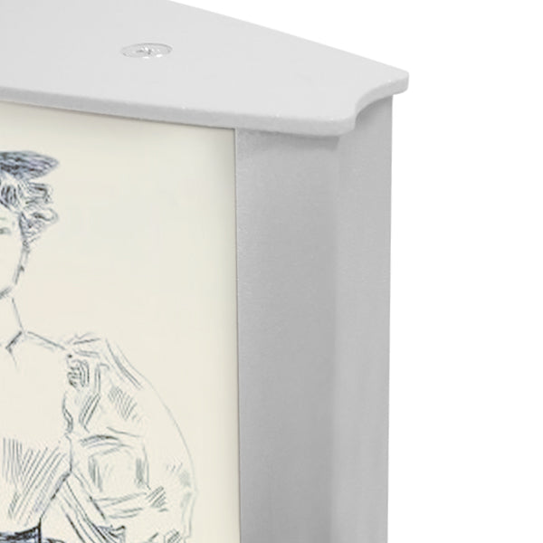Mini Totem bifacciale A4 verticale inclusa STAMPA - Top Eventi Store