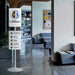 Mini Totem bifacciale 2 x A3 verticale inclusa STAMPA - Top Eventi Store