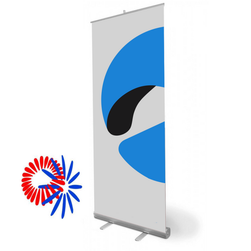 Roll Up Banner 100 x 200 con borsa per trasporto | Top Eventi Store